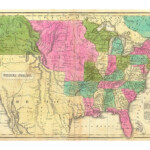 1830 Map Of United States And Territories Old Maps And Prints