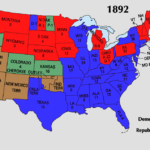 1892 Electoral Map The History Junkie