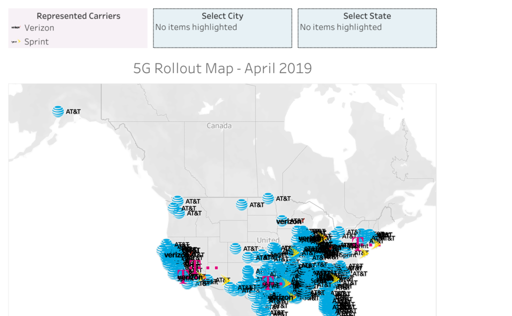 5G Rollout Tracker Map See The Latest Status Of Where We Are In The 