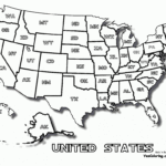 8X10 Printable Map Of The United States Printable US Maps