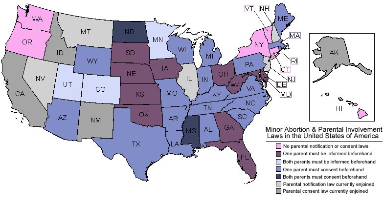 Abortion Laws Restrictions And Funding In Every U S State
