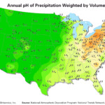 Acid Rains United States Map American Map