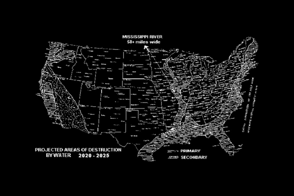 Al Bielek Time Traveler Revealed The Map Of The USA After Important 