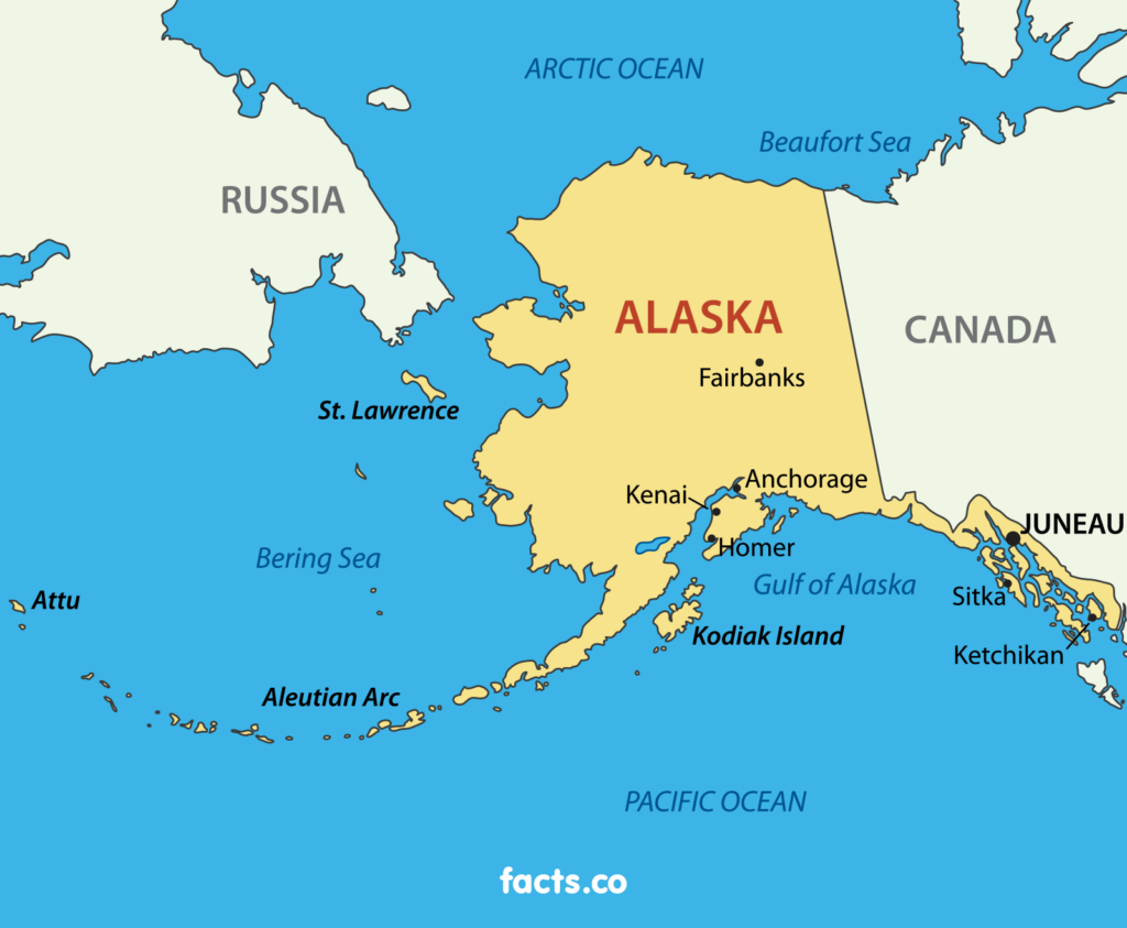 Alaska Map Fotolip