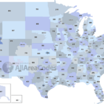 Area Codes In The United States 3500x1919 MapPorn