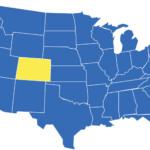 Colorado location map