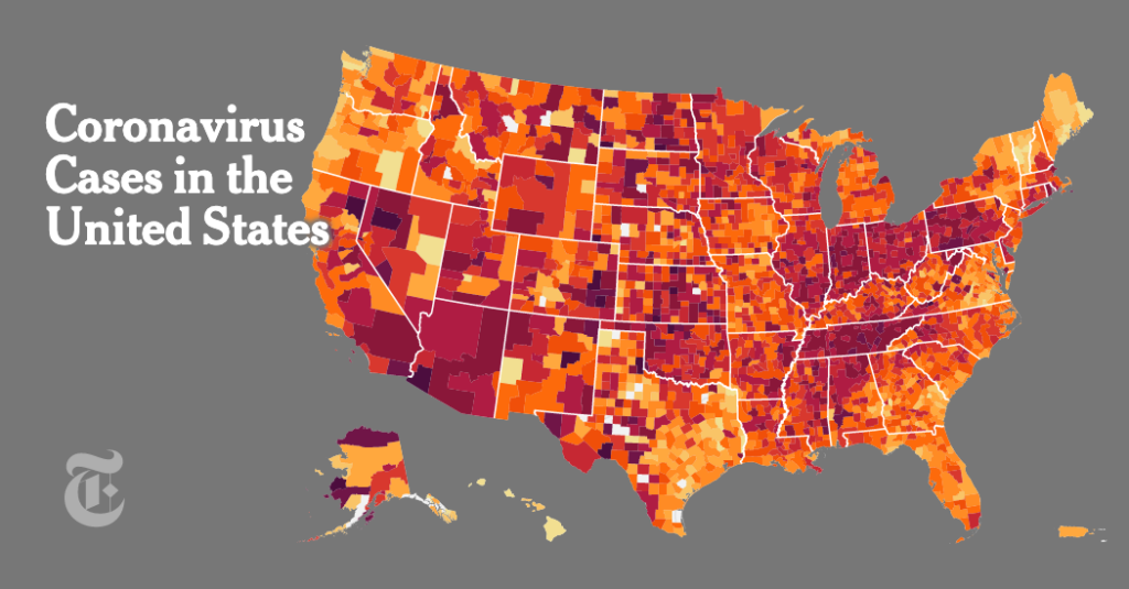 Coronavirus In The U S Latest Map And Case Count The New York Times