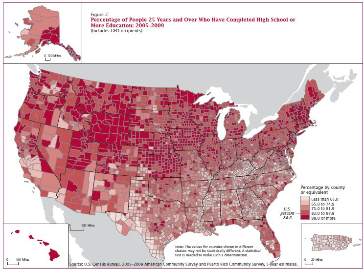 Education Attainment Levels By State Free By 50