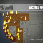 Erupting Wildfires Continue To Engulf Thousands Of Acres Out West CBS