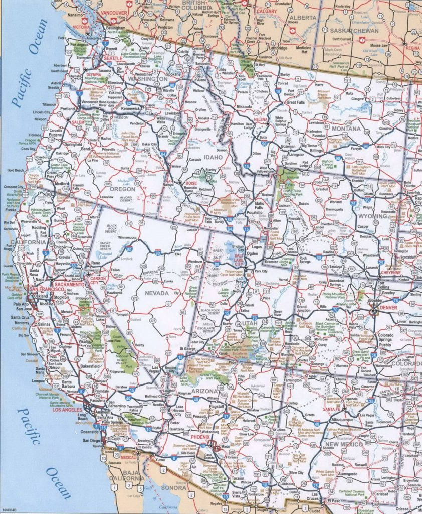 Esquema Del Mapa De Oregon Imprimible VyStates