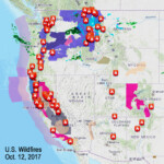 Fire Map Of Western United States Map