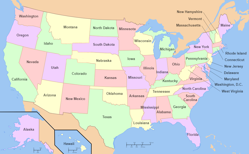 I Finally Found A Real Map Of The United States CallMeCarson