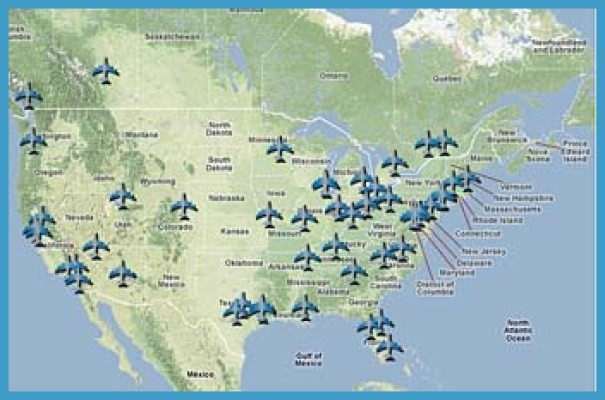 Largest Airports In USA TravelsFinders Com
