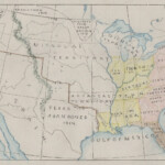 Leaping Frog Designs Maps United States Of America 1819 Free Vintage Image