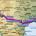 Map Analysis Blog Project I 10 Interstate System