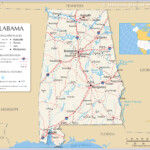 Map Of Alabama State USA Nations Online Project