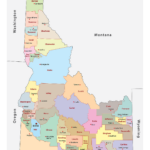 Map Of Idaho Cities And Counties Map 2023