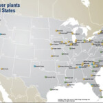 Map Of Nuclear Power Plants In The United States