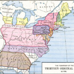 Map Of The United States 1783 Map Of The United States