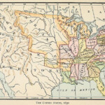 Map Of The United States In 1830 Photograph By Everett