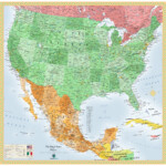 Map Of United States And Mexico With Cities Resource Maps