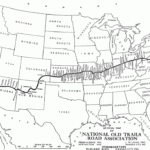 Map Of Us 40 Highway Topographic Map Of Usa With States