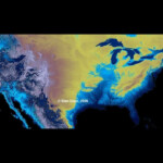 Map Of Us After New Madrid Quake