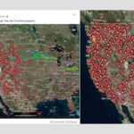 Map Of US Wildfires Shared To Cast Doubts On Climate Change
