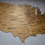 Map Of Usa Wall Art Topographic Map Of Usa With States