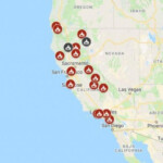 Map See Where Wildfires Are Burning In California Nbc Southern Map