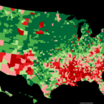 Map Showing Where The Murders Are In The U S Politics Forum PoFo