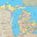 Michigan Map TravelsFinders Com