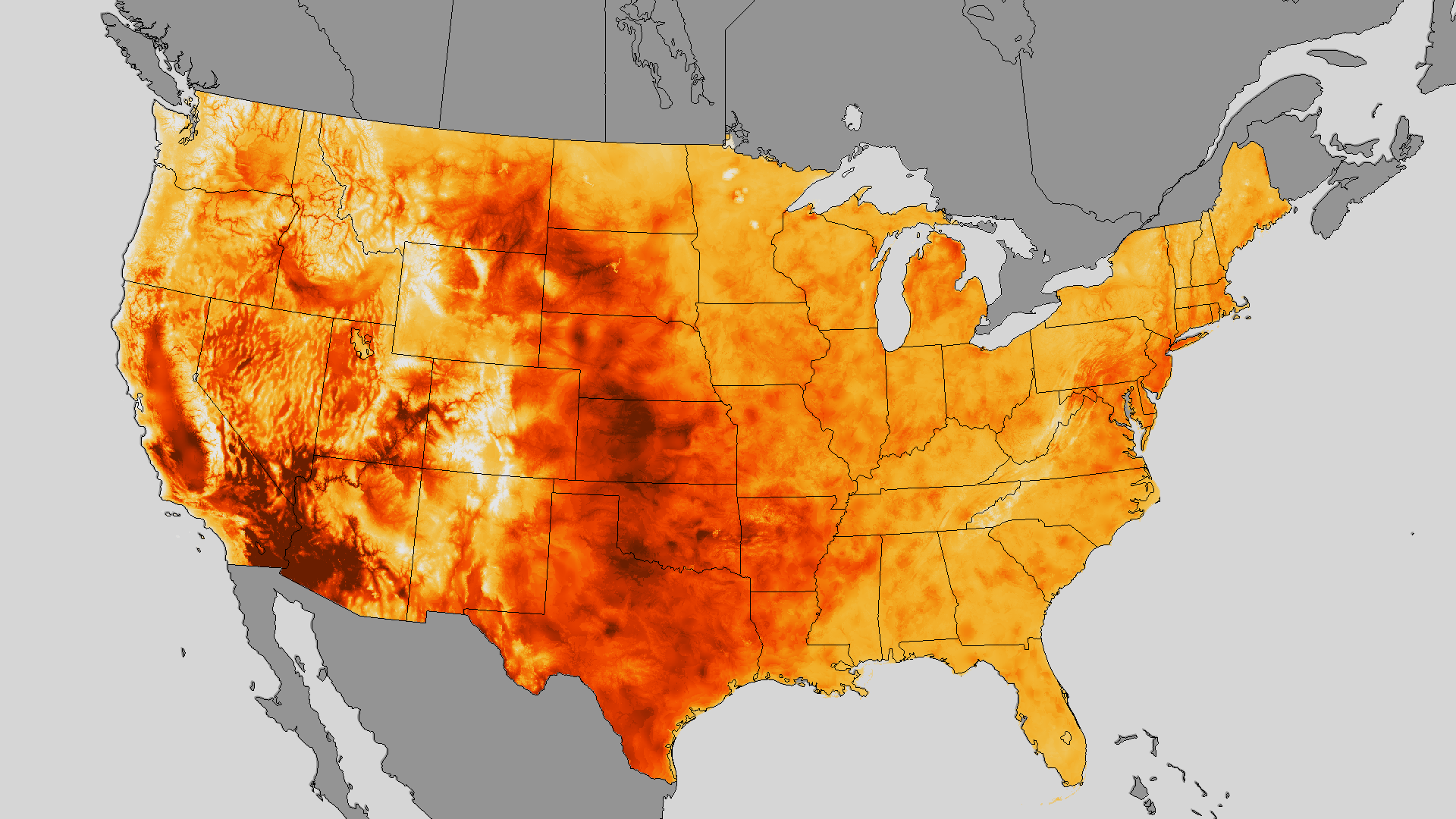 Mid July Heat Wave Bakes The U S Climate Central