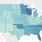 Number Of Gas Stations In Each U S State With Pure Gasoline Vivid