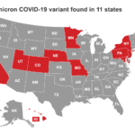 Omicron Spreads To Six More US States Bringing Total To 11