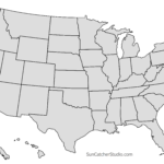 Printable Blank Map Of The United States Map