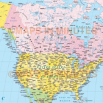 Printable Us Map With Latitude And Longitude And Cities Save Usa Map