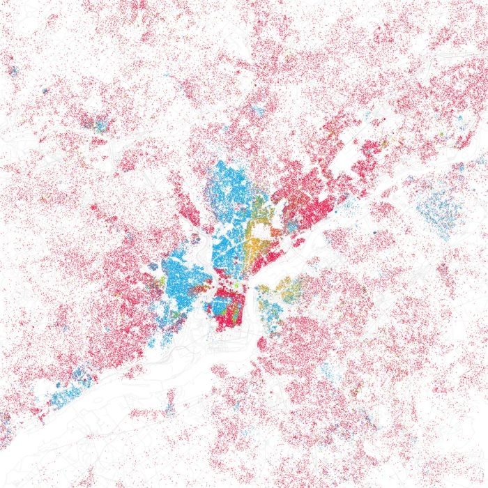 Race Maps Of US Cities 66 Pics 