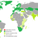 The 99 Countries Americans Can Visit Visa Free 2015 Brilliant Maps