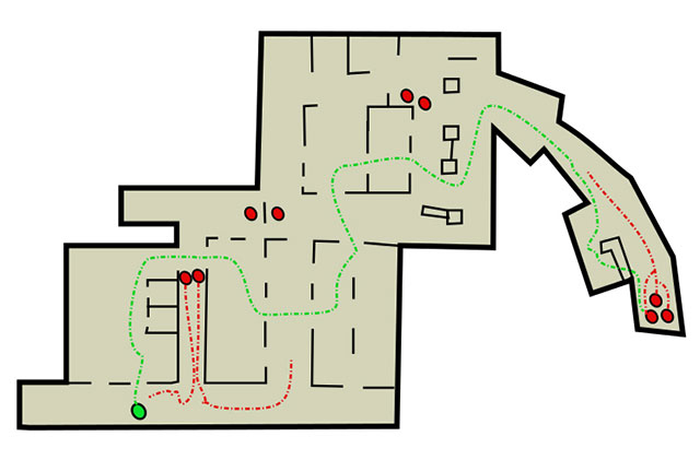 The Hospital text Map The Firefly Lab The Last Of Us Game Guide