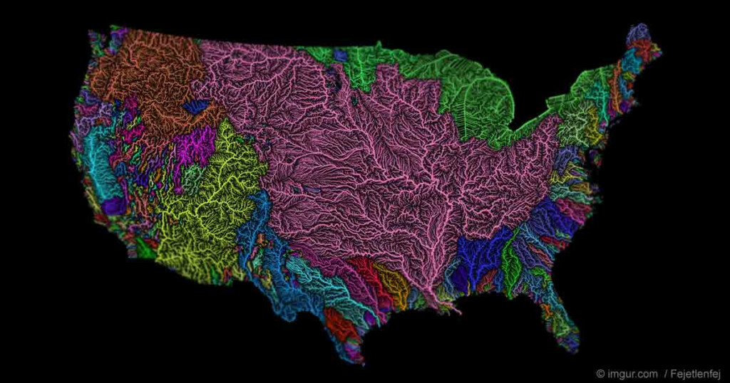 The Most Incredible Image Of U S Waterways