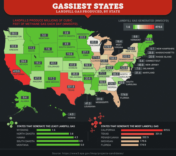 These Maps Show How Many Landfills There Are In The U S Fast Company