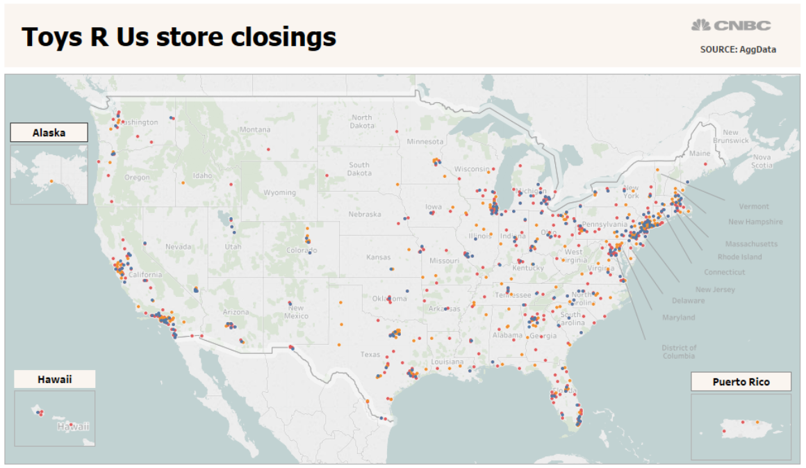 Toys R Us Closes All US Locations TRG