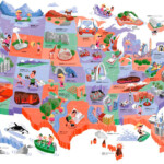Travel With The Kids To Each State In The US Travel Infographic Us