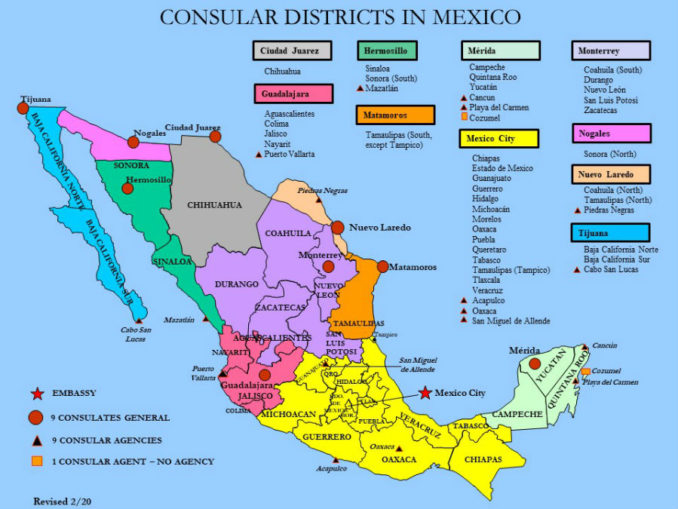 U S Embassy And Consulates In Mexico The Cozumel Sun News