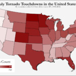 U S Tornado Map Archives Ustornadoes