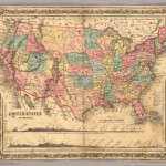 United States Map 1860