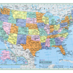 United States Map Large Print Printable US Maps