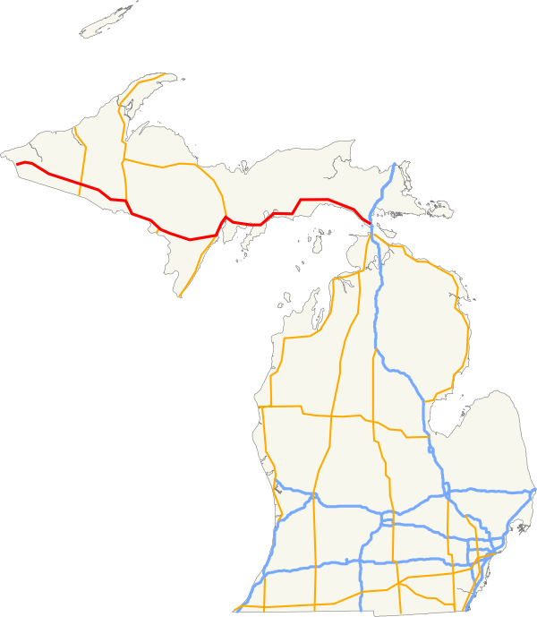 US 2 In Michigan Wegenwiki