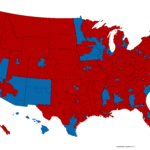 US House Of Representatives Districts By Party MapPorn